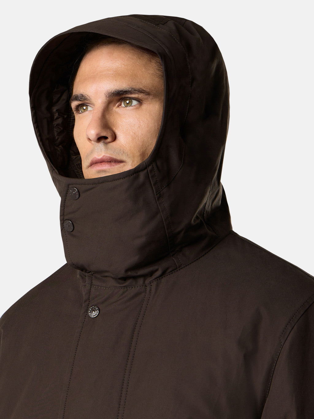 4100105 WEATHERPROOF COTTON CANVAS_STONE ISLAND GHOST