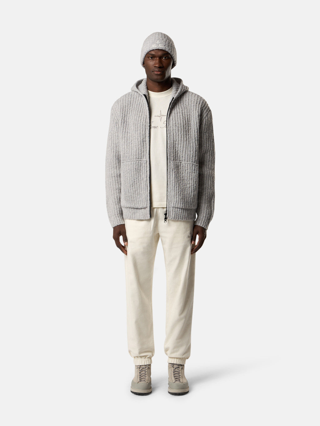 5100092 FISHERMAN'S RIB WOOL NYLON BOUCLE