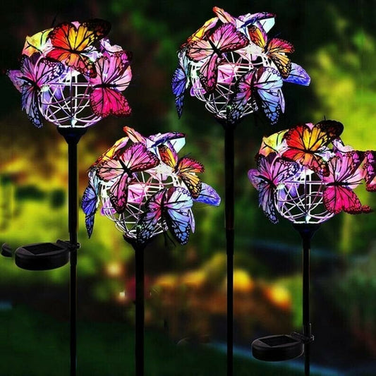 🔥49% OFF🔥Solar Stake Lights Butterflies Decor Lights ( BUY 1 GET 1 FREE )